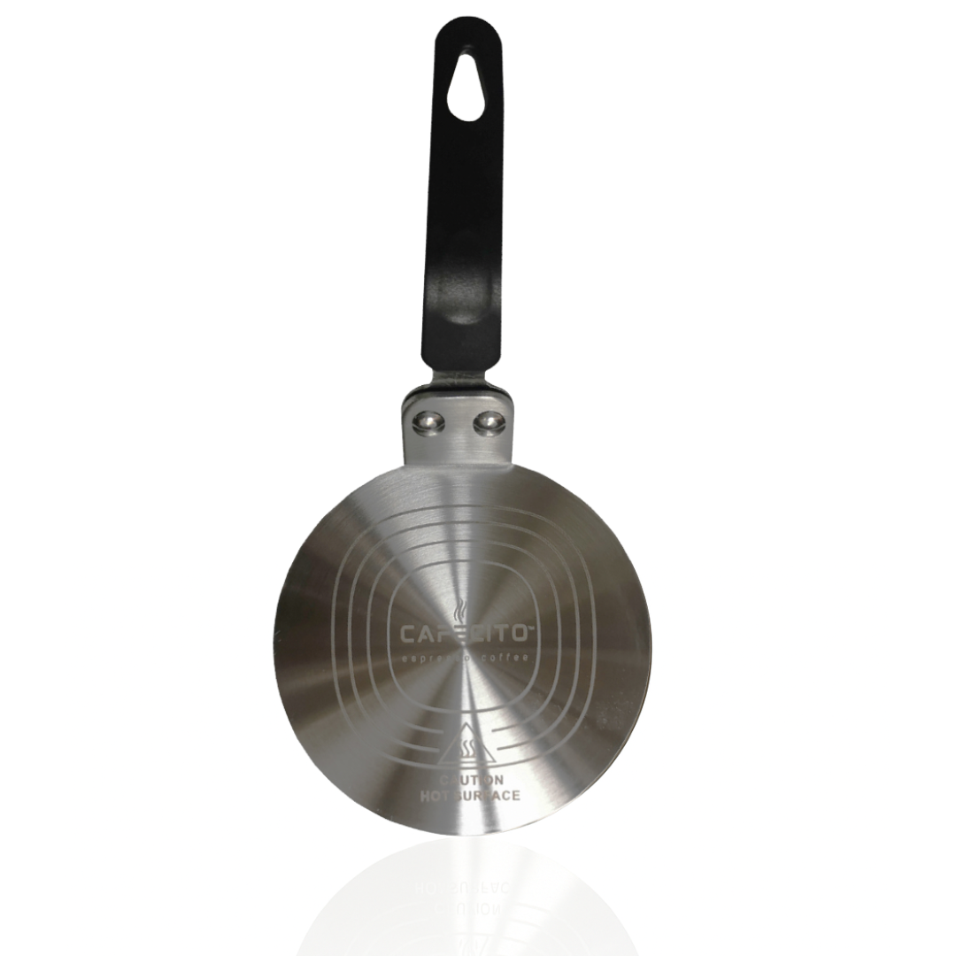 CAFECITO® Induction Diffuser Plate — Heat Adapter for Moka Pots & Stovetop Espresso (5.11”)